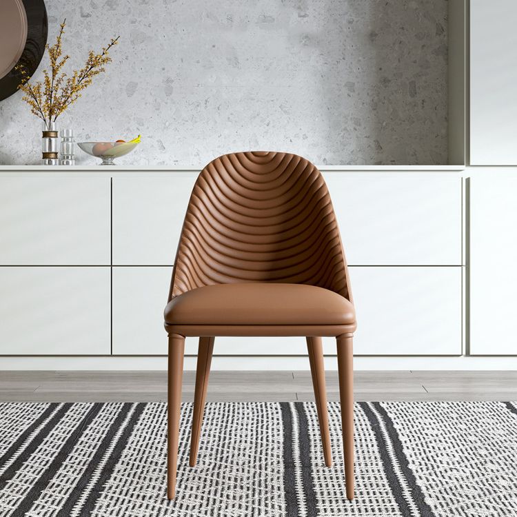 Modern Chairs Dining Armless Chairs for Kitchen with Metal Legs Clearhalo 'Dining Chairs' 'Dining Tables & Seating' 'dining_chair' 'furn' 'furn_dining_chair' 'Furniture' 'furniture_dining_chair' 'Kitchen & Dining Furniture' 1200x1200_8e02cfb1-0581-455c-8196-06a9f50f70cd