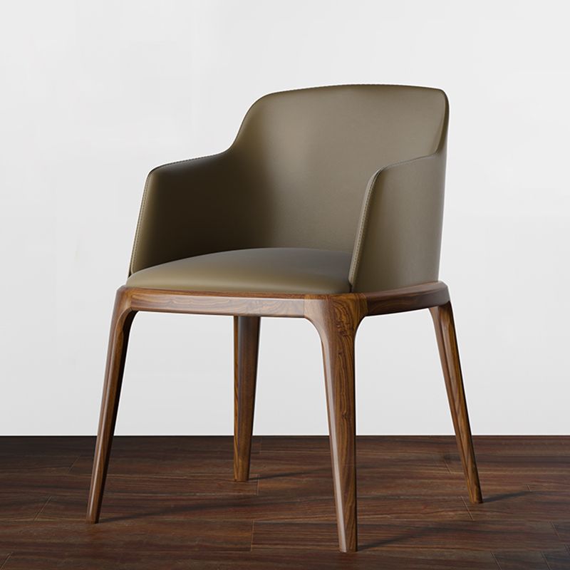 Kitchen Side Chairs Modern Solid Wood Dining Room Chair for Home Clearhalo 'Dining Chairs' 'Dining Tables & Seating' 'dining_chair' 'furn' 'furn_dining_chair' 'Furniture' 'furniture_dining_chair' 'Kitchen & Dining Furniture' 1200x1200_8e051d9e-aa40-4a56-8133-c9df06796d3c