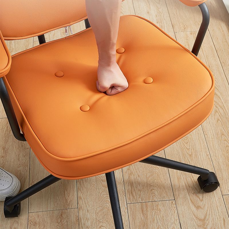 Gevoerde wapenstoelstoel Moderne verstelbare stoelhoogte draaitoel met wielen