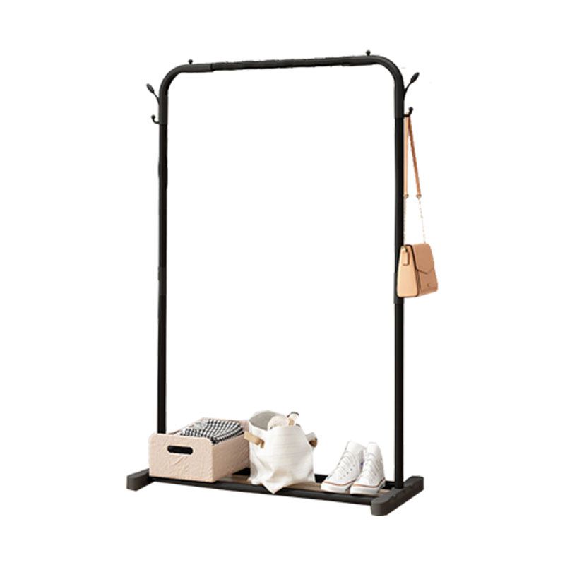 Estante moderno de estante metálico de los ganchos independientes de la rejilla del diseño con estantes