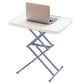 Rectangular Contemporary Standing Desk Converter Plastic Adjustable Folding Table Clearhalo 'furn' 'furn_office_desk' 'Furniture' 'Office Desks' 'Office Furniture' 'office_desk' 1200x1200_8e0cf308-191e-4aa8-99af-0db46173f089