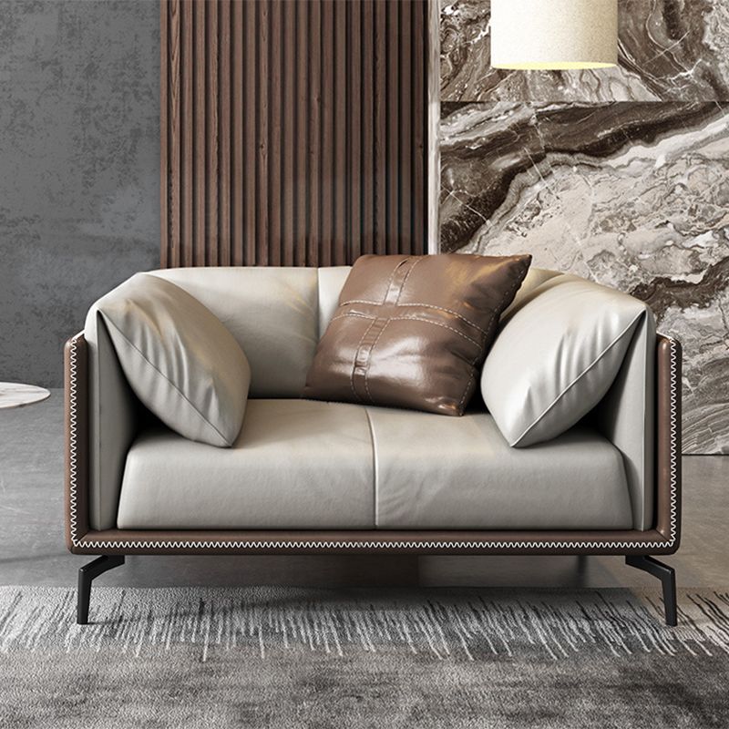 Moderne echte Leder Wohnzimmer Kissen Top Arm Kissen Sitzgelegenheiten