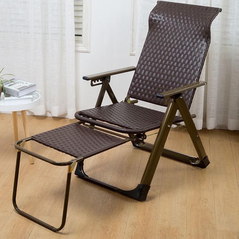 Metal Single Ergonimic Recliner with Arm Contemporary Standard (No Motion) Clearhalo 'Chairs & Seating' 'furn' 'furn_recliners' 'Furniture' 'Living Room Furniture' 'Recliners' 1200x1200_8e101089-3333-45c4-8ec6-ea8904017810