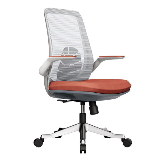 Conferenza a medio back-back sedia a mezzogiorno moderno traspirante mobile traspirante