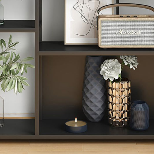 Metal Rectangle Open Bibliothèque Scandinavian Home Office Etagere Bibliothèque