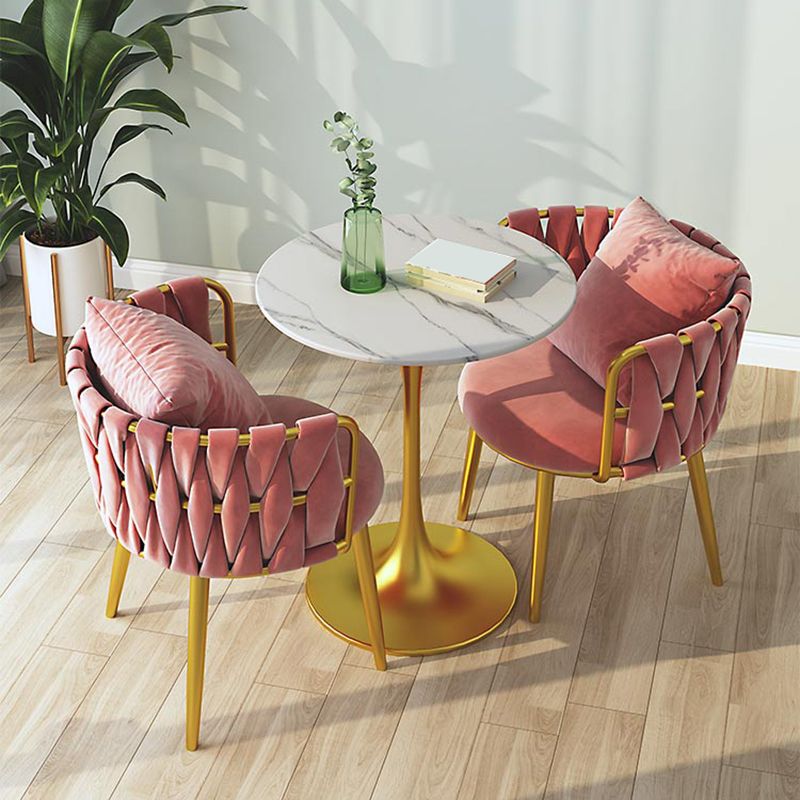 Cushion Back Lounge Chair Basic Four Leg Vanity Chair for Living Room Clearhalo 'Accent Chairs' 'accent_chairs' 'Chairs & Seating' 'furn' 'furn_accent_chairs' 'Furniture' 'Living Room Furniture' 1200x1200_8e17df37-226c-4f56-a6ff-8bf541af756b