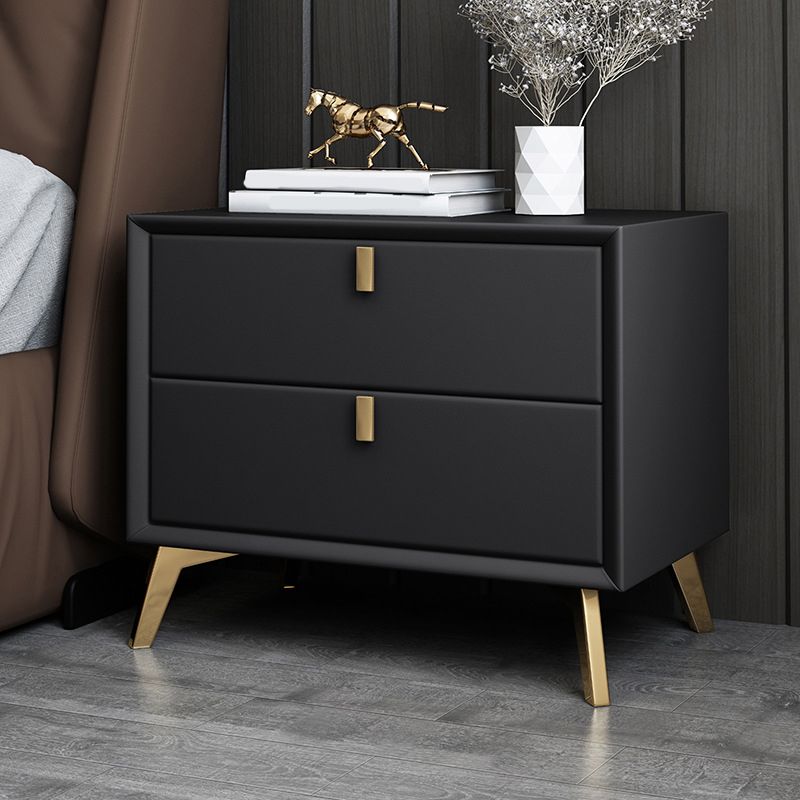 Solid Wood Night Table Contemporary Bed Nightstand with Drawers Clearhalo 'Bedroom Furniture' 'furn' 'furn_night_stand' 'Furniture' 'night_stand' 'Nightstands' 1200x1200_8e18841c-8661-4601-939c-b3d7e575f0f9