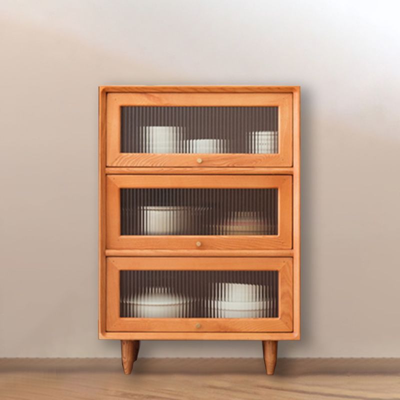 Modern Rectangle Cabinet Knobs Wood Side Cabinet with Drawer Clearhalo 'Cabinets & Chests' 'cabinets_chests' 'furn' 'furn_cabinets_chests' 'Furniture' 'Living Room Furniture' 1200x1200_8e189233-9854-43af-8751-6dcbdf0c03db