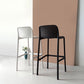 Modern Plastic Bristol Stool Footrest Matte Finish Stackable Barstool Clearhalo 'Bar Furniture' 'Bar Stools' 'bar_stools' 'furn' 'furn_bar_stools' 'Furniture' 'furniture_bar_stools' 'Kitchen & Dining Furniture' 1200x1200_8e19d8c9-1c37-465c-b98f-b6a28767c329
