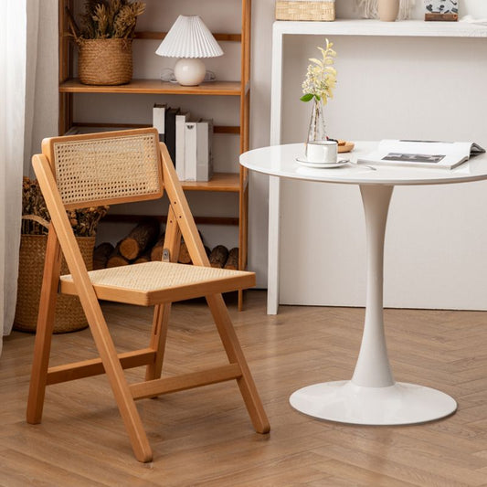 Industrial Wood Home Dining Chair Cane Back Armless Open Back Single Dining Side Chair Clearhalo ' kitchen&dining_furn' 'Dining Chairs' 'Dining Tables & Seating' 'dining_chair' 'furn' 'furn_dining_chair' 'Furniture' 'furniture_dining_chair' 'Kitchen & Dining Furniture' 'kitchen' 1200x1200_8e1c5c22-518a-40cf-bd86-635d3c795e41