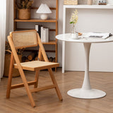 Industrial Wood Home Dining Chair Cane Back Armless Open Back Single Dining Side Chair Clearhalo ' kitchen&dining_furn' 'Dining Chairs' 'Dining Tables & Seating' 'dining_chair' 'furn' 'furn_dining_chair' 'Furniture' 'furniture_dining_chair' 'Kitchen & Dining Furniture' 'kitchen' 1200x1200_8e1c5c22-518a-40cf-bd86-635d3c795e41