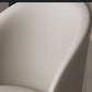 Chaises de salle à manger de cuisine en simili cuir, chaises contemporaines avec pieds en métal noir