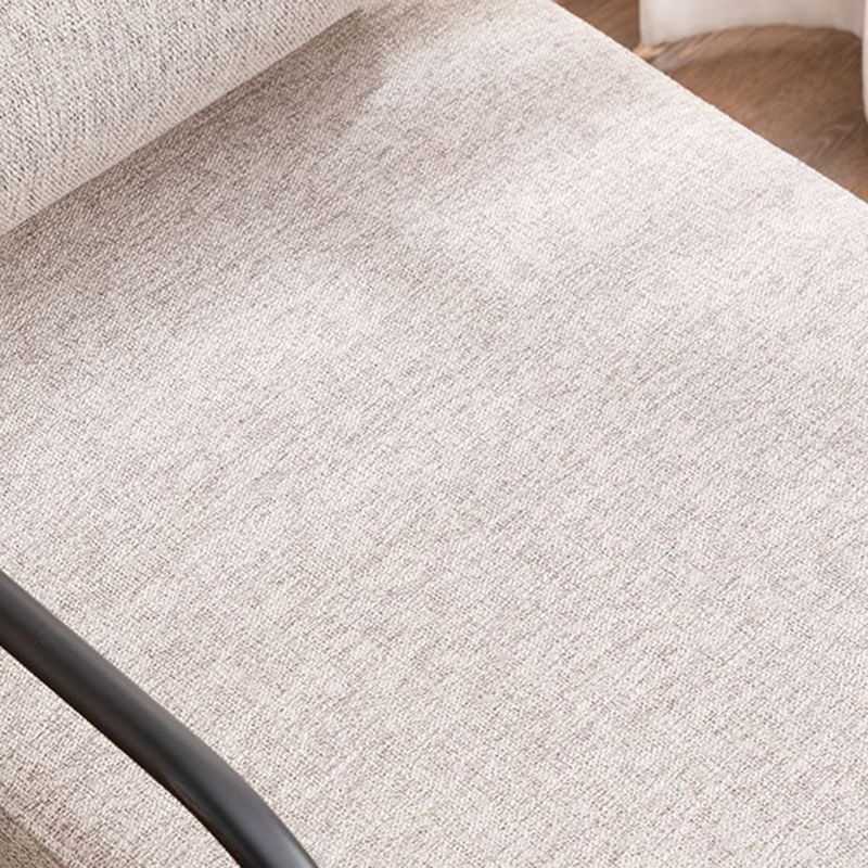 31.50 "de ancho silla de sofá de estilo contemporáneo con la silla de brazo con respaldo fijo