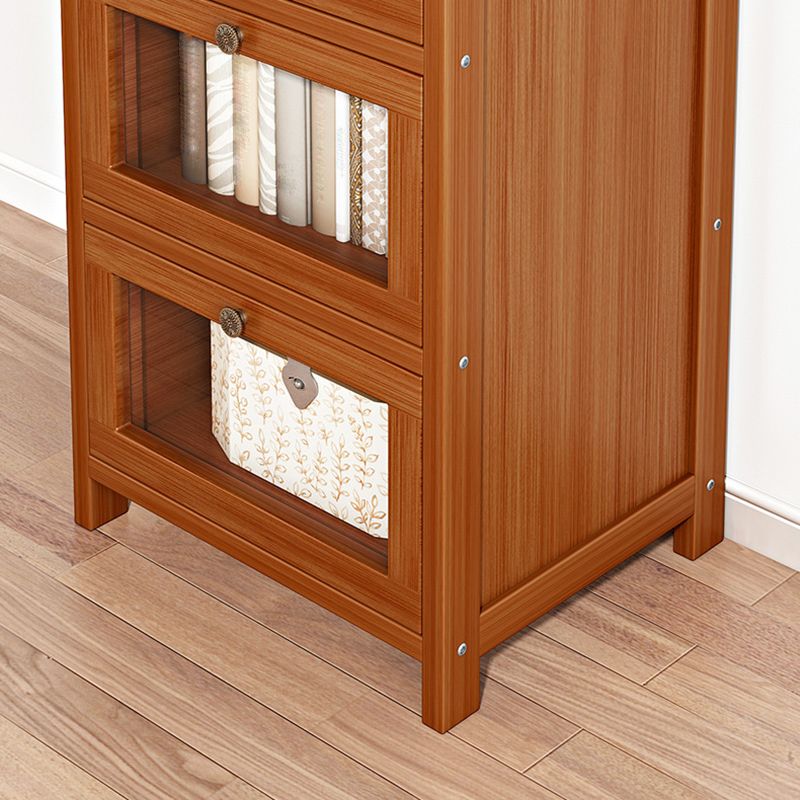 Simplicité Rectangle du salon coffre de rangement de rangement mi-siècle