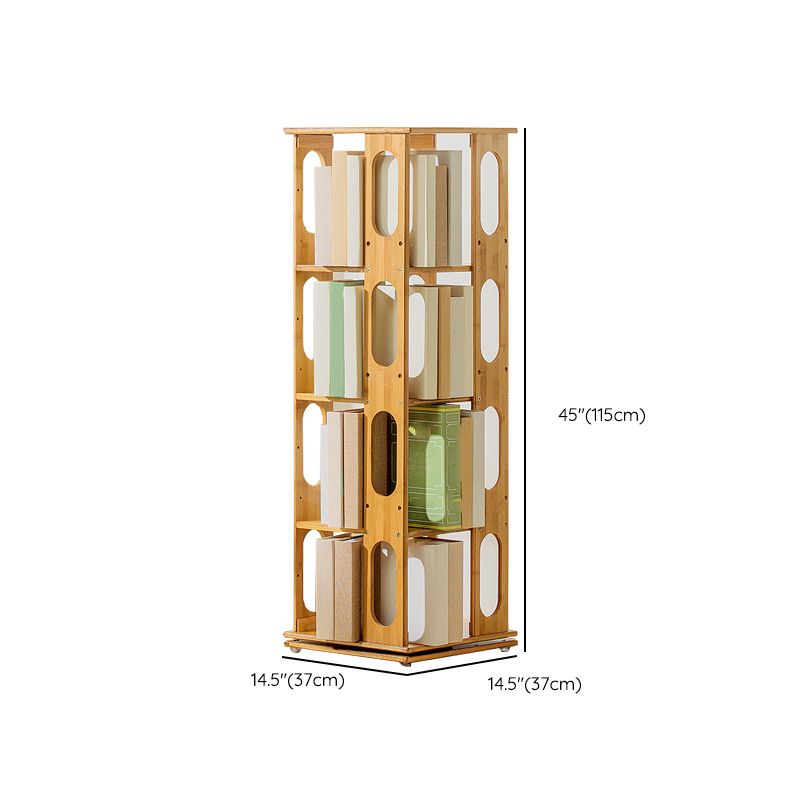 Libreria in legno ingegnerizzato per libreria verticale moderna per la sala da studio