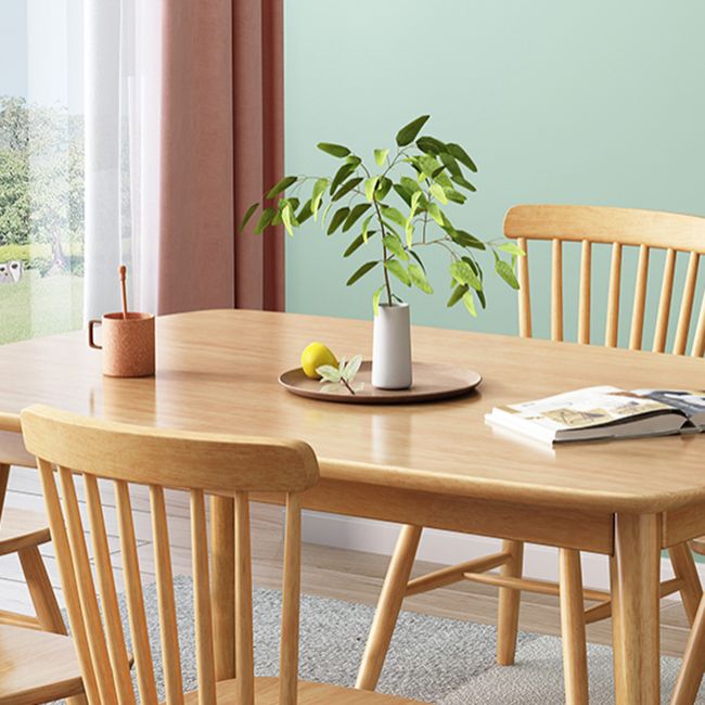 1/2/5/7 Pieces Modern Wood Furniture Standard Height Dining Table Set with 4 Legs Clearhalo 'Dining Room Sets' 'Dining Tables & Seating' 'dining_room_set' 'furn' 'furn_dining_room_set' 'Furniture' 'furniture_dining_room_set' 'Kitchen & Dining Furniture' 'kitchen&dining_furn' 'kitchen' 1200x1200_8e2d2226-c3af-482d-90b5-37fb788a7549