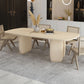 Modern 1/2/4/5 Pieces Dining Set Rectangle Pine Wood Dining Table for Dining Room Kitchen Clearhalo 'Dining Room Sets' 'Dining Tables & Seating' 'dining_room_set' 'furn' 'furn_dining_room_set' 'Furniture' 'Kitchen & Dining Furniture' 1200x1200_8e2d6191-a257-4288-9660-26a3e5f4df89