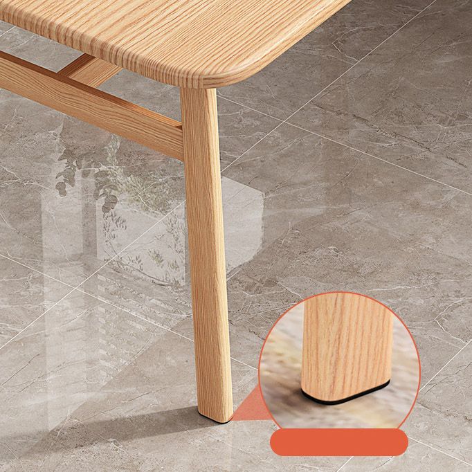 Contemporary Rectangle Kitchen Dinner Table 4 Legs Dining Table Clearhalo 'Dining Tables & Seating' 'Dining Tables' 'dining_table' 'furn' 'furn_dining_table' 'Furniture' 'Kitchen & Dining Furniture' 1200x1200_8e2d8bea-d9e7-49df-bfa5-24963beb82a1