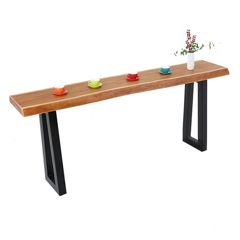 Ensemble de salle à manger de Pub de Style industriel, ensemble de Pub rectangulaire en bois massif, 1/2/5 pièces pour la maison