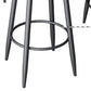 Modern Armless Backrest Counter Stool Iron Dining Room Bar Stool with Leather Cushion Clearhalo 'Bar Furniture' 'Bar Stools' 'bar_stools' 'furn' 'furn_bar_stools' 'Furniture' 'furniture_bar_stools' 'Kitchen & Dining Furniture' 1200x1200_8e322888-3931-4540-bd85-5e57051de9db