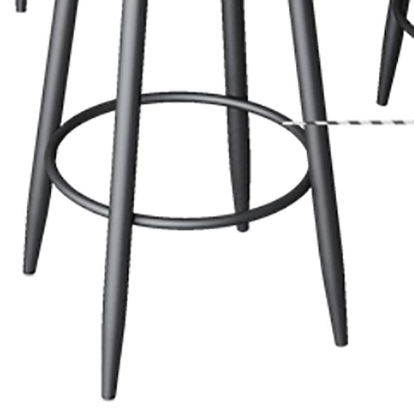 Modern Armless Backrest Counter Stool Iron Dining Room Bar Stool with Leather Cushion Clearhalo 'Bar Furniture' 'Bar Stools' 'bar_stools' 'furn' 'furn_bar_stools' 'Furniture' 'furniture_bar_stools' 'Kitchen & Dining Furniture' 1200x1200_8e322888-3931-4540-bd85-5e57051de9db