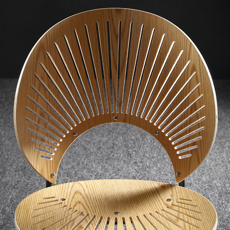 Metal Contemporary Kitchen Dining Side Chair Open Back Dining Chairs Clearhalo ' kitchen&dining_furn' 'Dining Chairs' 'Dining Tables & Seating' 'dining_chair' 'furn' 'furn_dining_chair' 'Furniture' 'furniture_dining_chair' 'Kitchen & Dining Furniture' 'kitchen' 1200x1200_8e365837-b6e4-4188-a102-4e8b09b85d1c