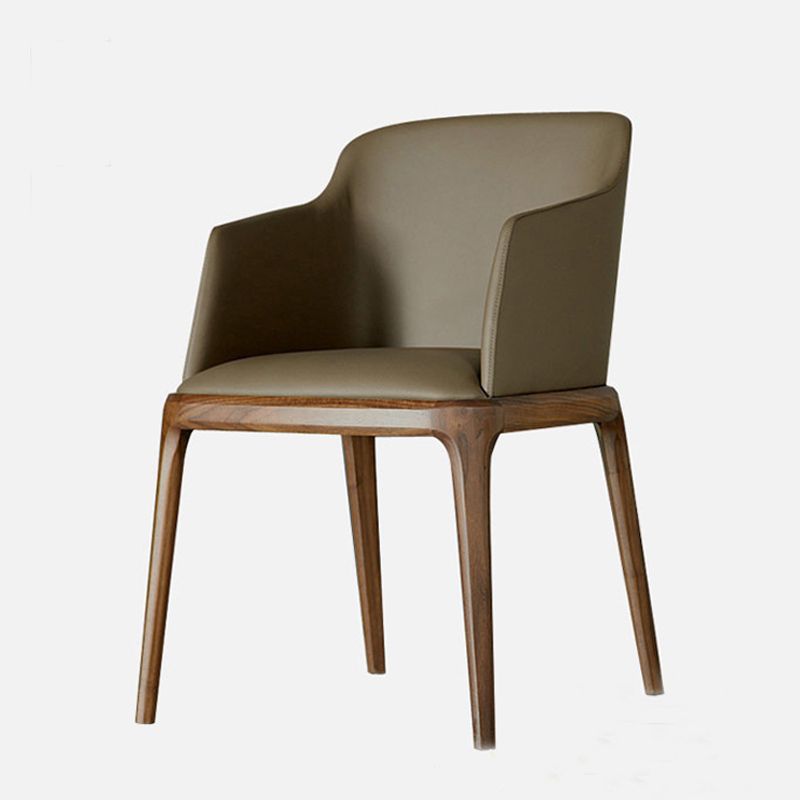 Arml Dining Chairs Modern Faux Leather Side Chairs for Dining Room Clearhalo 'Dining Chairs' 'Dining Tables & Seating' 'dining_chair' 'furn' 'furn_dining_chair' 'Furniture' 'furniture_dining_chair' 'Kitchen & Dining Furniture' 1200x1200_8e3730fd-bc4d-4740-b11e-e23d89adc365