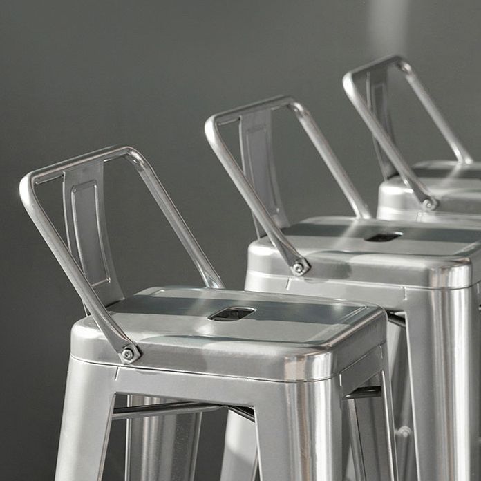Industrial Footrest Iron Bar Stool Coffee Shop Square Counter Stools Clearhalo 'Bar Furniture' 'Bar Stools' 'bar_stools' 'Furniture' 'furniture_bar_stools' 'Kitchen & Dining Furniture' 1200x1200_8e373c2e-699b-4cc3-b88a-113b54349f00
