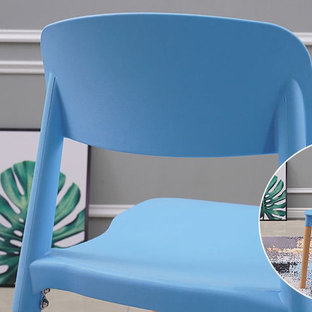 Wood Scandinavian Kitchen Dining Room Chair Open Back Side Chair Clearhalo 'Dining Chairs' 'Dining Tables & Seating' 'dining_chair' 'furn' 'furn_dining_chair' 'Furniture' 'furniture_dining_chair' 'Kitchen & Dining Furniture' 1200x1200_8e39522d-0769-483f-bd09-e6709cdf9f43