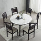 Modern Extendable Stone Drop Leaf Folding Square Dining Table for Dining Room Clearhalo 'Dining Tables & Seating' 'Dining Tables' 'dining_table' 'furn' 'furn_dining_table' 'Furniture' 'Kitchen & Dining Furniture' 1200x1200_8e395616-2bff-4f28-bc01-6f50c9eeee9a