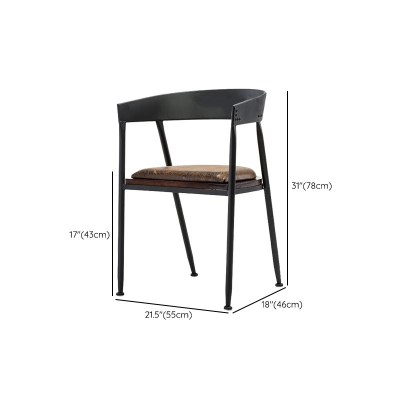 Tavolo da pranzo marrone scuro in legno set 1/4/5 pezzi Dinette industriale per casa