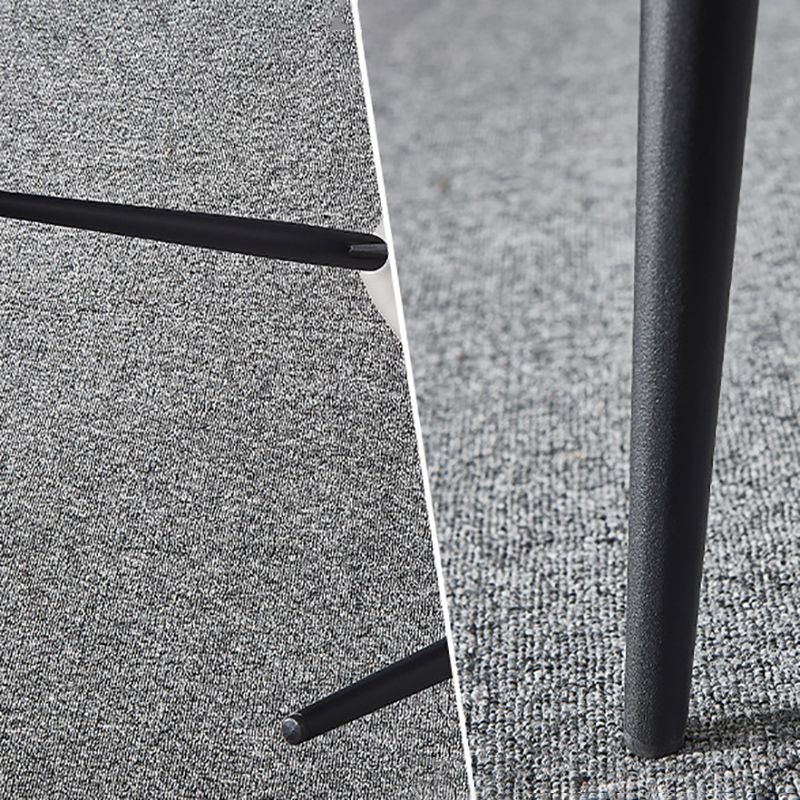 Heimspeisesaal Stuhl Faux Leder Side Wingback Armless Stuhl