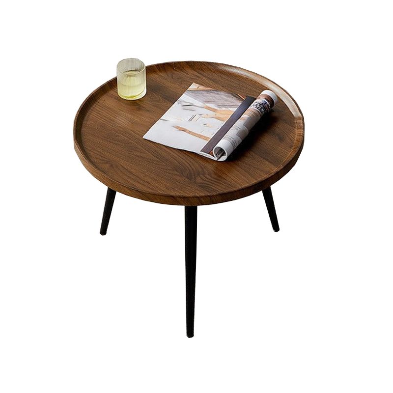 Modern Wood Coffee Table Four-Leg Accent Table in White/Brown/Black Clearhalo 'Coffee & Accent Tables' 'Coffee Tables' 'coffee_tables' 'furn' 'furn_coffee_tables' 'Furniture' 'Living Room Furniture' 1200x1200_8e3b96fd-211b-4962-9738-1e845591aa4a