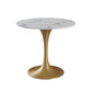 Round Golden Base Dining Table Glam Stone Table for Dining Room Clearhalo 'Dining Tables & Seating' 'Dining Tables' 'dining_table' 'furn' 'furn_dining_table' 'Furniture' 'Kitchen & Dining Furniture' 1200x1200_8e449188-2241-4eff-95c5-6e911df99aa8