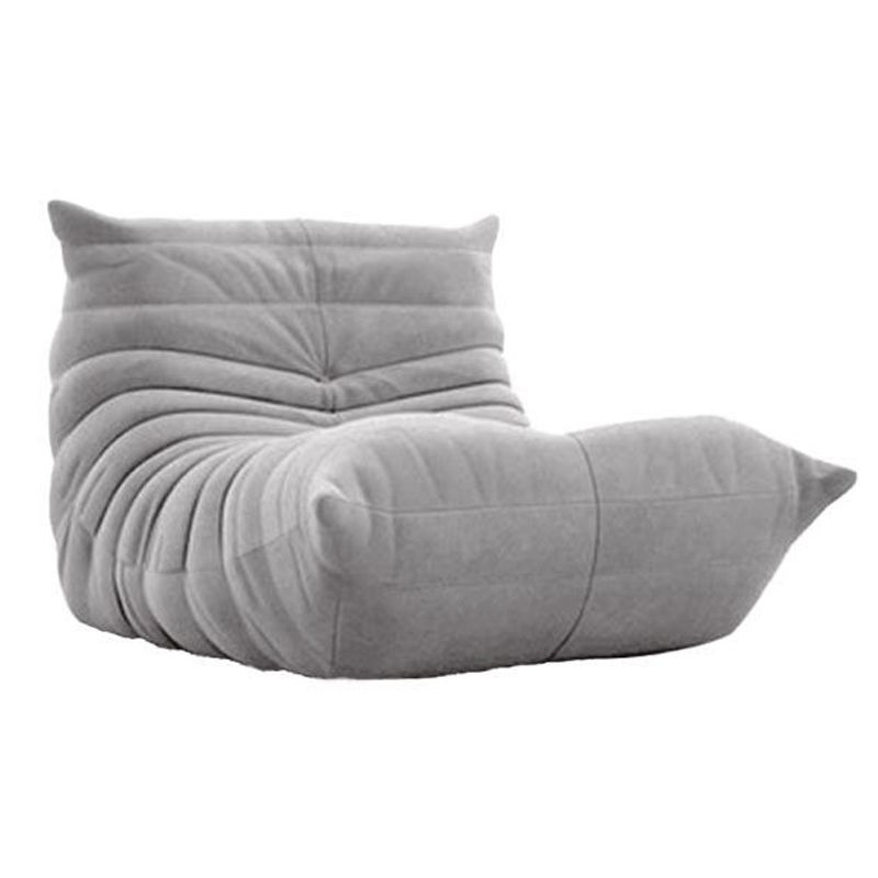 Armless Chair with Tufted Back 35.43" Wide Velvet Chair for Living Room