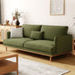 Velvet Flared Arm Sofa Loose Back 35.4"W Modern Sofa for Living Room Clearhalo 'furn' 'furn_sofas' 'Furniture' 'furniture_sofas' 'kitchen' 'kitchen_sofas' 'Living Room Furniture' 'Sofa' 'sofas' 1200x1200_8e4c578c-4c4a-4d94-94e3-3280822e88d6