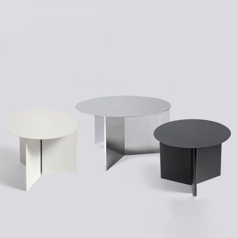 Modern stijl uit het midden van de eeuw multi-kleuren selectie van metalen salontafel