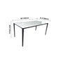Sintered Stone White Dining Table Industrial 4 Legs Table for Dining Room Clearhalo ' dining_table' 'Dining Tables & Seating' 'Dining Tables' 'furn' 'furn_dining_table' 'Furniture' 'furniture_dining_table' 'Kitchen & Dining Furniture' 'kitchen&dining_furn' 'kitchen' 'kitchen_dining_table' 1200x1200_8e526327-9bd7-4b2f-8e52-7ad193e138e8