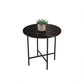 Glam Cocktail Table 4 Legs Slate Round/Oval Coffee Table Set Clearhalo 'Coffee & Accent Tables' 'Coffee Tables' 'coffee_tables' 'furn' 'furn_coffee_tables' 'Furniture' 'Living Room Furniture' 1200x1200_8e549f5c-2f67-4730-a13d-3a5c48c5f7be
