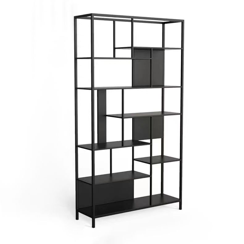 Open Metal Etagere Bookcase Modern Shelf Bookcase with Shelves Clearhalo 'Bookcases' 'furn' 'furn_bookcases' 'Furniture' 'furniture_bookcases' 'kitchen' 'kitchen_bookcases' 'Living Room Furniture' 'Office Furniture' 1200x1200_8e57e6a3-aca8-46a9-bc20-77b07aea525d