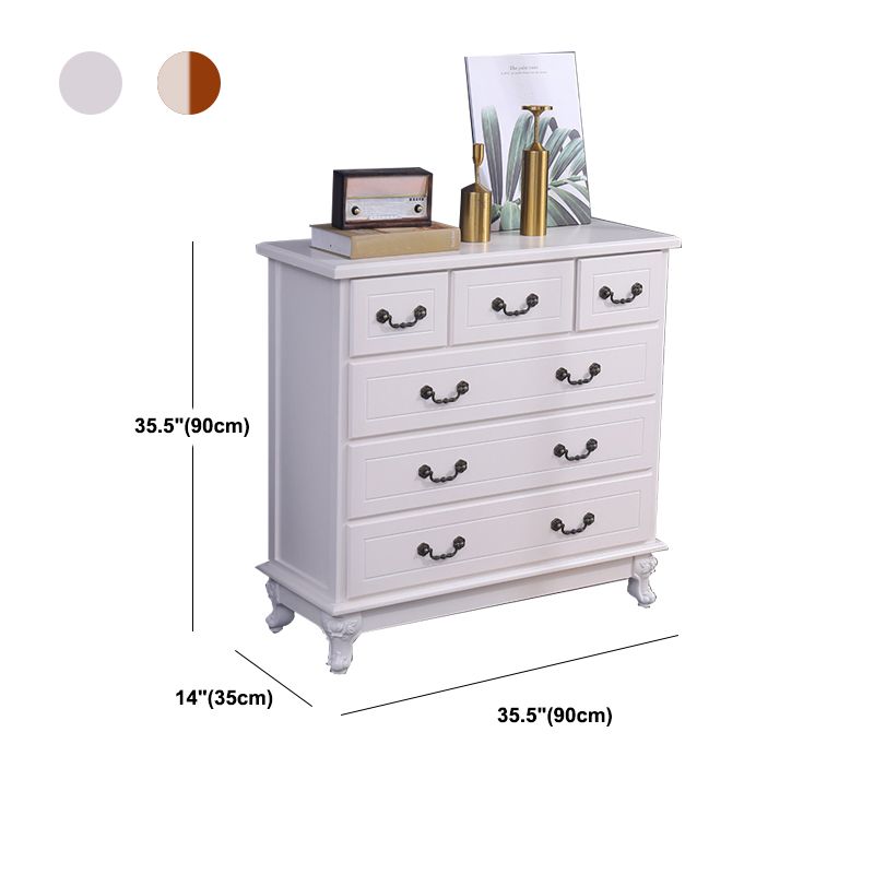 Contemporary Bedroom Storage Chest Solid Wood Soft-Close Drawers Dresser Clearhalo 'Bedroom Furniture' 'Dressers & Chests' 'dressers_chests' 'furn' 'furn_dressers_chests' 'Furniture' 1200x1200_8e57f6b4-262a-4f88-b239-a315277d2de4