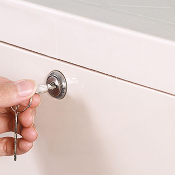 ベッドルーム用の引き出しとロック付きの現代的な胸のプラスチック製の胸の引き出し