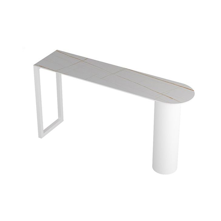 Modern Style 1/2/3/5 Pieces Sintered Stone Pub Table Set Fixed Table Counter Table Clearhalo 'Bar Furniture' 'furn' 'furn_home_bar_bar_sets' 'Furniture' 'Home Bars & Bar Sets' 'home_bar_bar_sets' 'Kitchen & Dining Furniture' 1200x1200_8e5a8280-d301-490f-b170-c3cc8dadd826