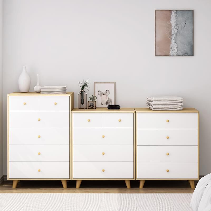 Cofre de almacenamiento de madera ultra moderna de 14.82 pulgadas de ancho de almacenamiento de almacenamiento