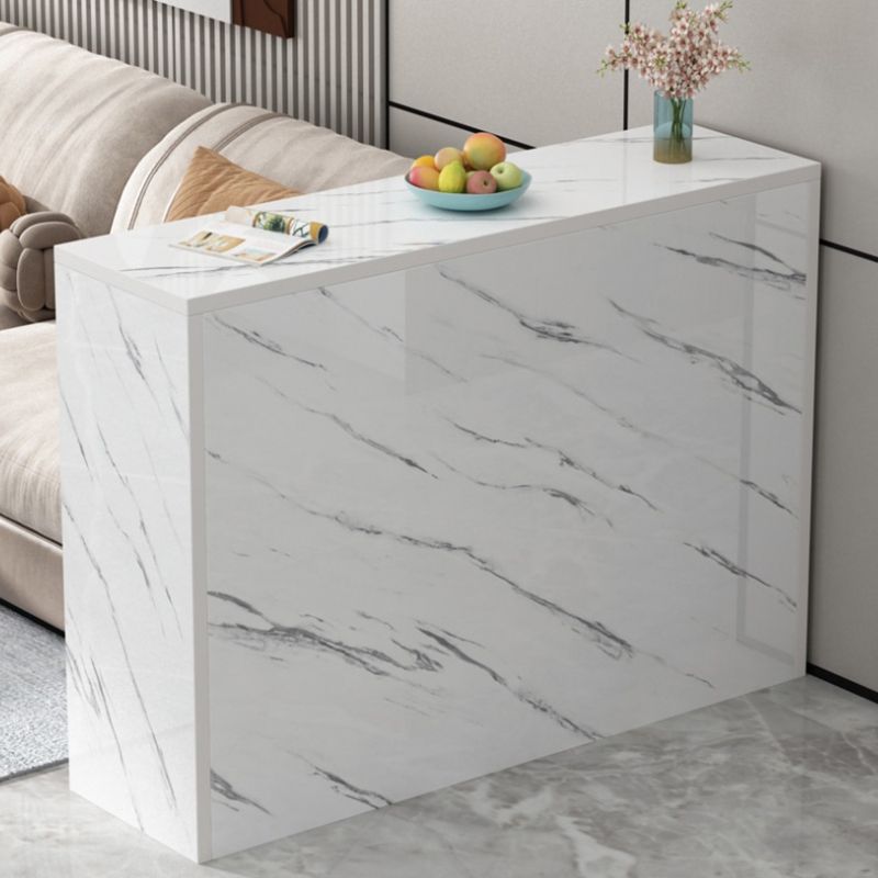 Matte Finish Manufactured Wood Pub Table Rectangle Bistro Table for Living Room Clearhalo 'Bar Furniture' 'Bar Tables' 'bar_tables' 'furn' 'furn_bar_tables' 'Furniture' 'Kitchen & Dining Furniture' 1200x1200_8e5ec17c-b8e6-4431-9398-9da7d2601a36
