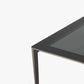Contemporary Style Tempered Glass Dining Table 4 Legs Aluminum Alloy Base Rectangle Table for Home Clearhalo ' dining_table' 'Dining Tables & Seating' 'Dining Tables' 'furn' 'furn_dining_table' 'Furniture' 'furniture_dining_table' 'Kitchen & Dining Furniture' 'kitchen&dining_furn' 'kitchen' 'kitchen_dining_table' 1200x1200_8e5f5e93-df8b-454e-836a-15ffa425ed41