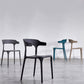 Modern Style Plastic Side Chair Open Back Dining Side Chair 17"x18"x30" Clearhalo 'Dining Chairs' 'Dining Tables & Seating' 'dining_chair' 'furn' 'furn_dining_chair' 'Furniture' 'furniture_dining_chair' 'Kitchen & Dining Furniture' 1200x1200_8e63b868-6f0f-4c45-b1cf-25494008381f