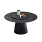 Round Sintered Stone Dining Table Modern Furniture with Pedestal Base for Home Clearhalo 'Dining Tables & Seating' 'Dining Tables' 'dining_table' 'furn' 'furn_dining_table' 'Furniture' 'Kitchen & Dining Furniture' 1200x1200_8e6618c7-3396-424b-95ad-ded5338685a8