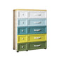 Contemporary Cabinet Plastic Storage Cabinet with Drawer for Bedroom