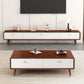 Solid Wood 13.78" H TV Stand Nordic 2 Drawers TV Stand Console Clearhalo 'furn' 'furn_tv_stands_entertainment_centers' 'Furniture' 'Living Room Furniture' 'TV Stands & Entertainment Centers' 'TV Stands & Media Storage Furniture' 'tv_stands_entertainment_centers' 1200x1200_8e677359-8642-4373-9408-e2424557d391